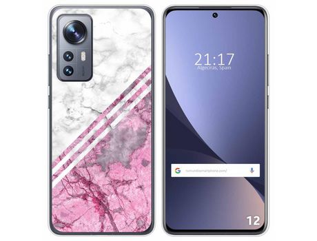 Funda para Xiaomi 12 / 12X 5G TUMUNDOSMARTPHONE Dibujos Mármol 03 Multicolor