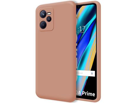 Funda para Realme Narzo 50A Prime TUMUNDOSMARTPHONE Silicona Líquida Rosa