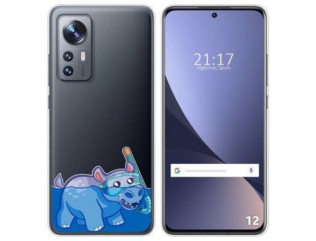 Funda para Xiaomi 12 / 12X 5G TUMUNDOSMARTPHONE Dibujos Transparente Hipo Multicolor