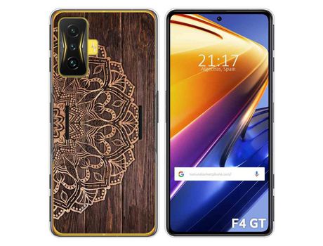 Funda para Xiaomi Poco F4 GT 5G TUMUNDOSMARTPHONE Dibujos Madera 06 Multicolor