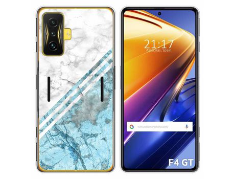 Funda para Xiaomi Poco F4 GT 5G TUMUNDOSMARTPHONE Dibujos Mármol 02 Multicolor