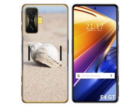 Funda para Xiaomi Poco F4 GT 5G TUMUNDOSMARTPHONE Dibujos Concha Multicolor
