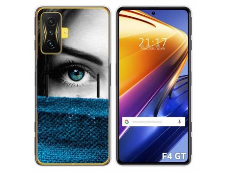 Funda para Xiaomi Poco F4 GT 5G TUMUNDOSMARTPHONE Dibujos Ojo Multicolor