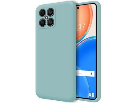 Funda para Huawei Honor X8 TUMUNDOSMARTPHONE Silicona Líquida Azul