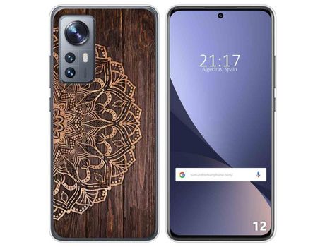 Funda para Xiaomi 12 / 12X 5G TUMUNDOSMARTPHONE Dibujos Madera 06 Multicolor