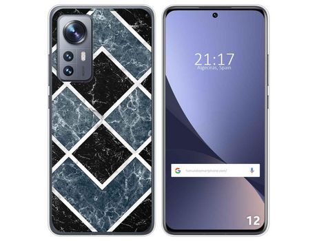 Funda para Xiaomi 12 / 12X 5G TUMUNDOSMARTPHONE Dibujos Mármol 06 Multicolor