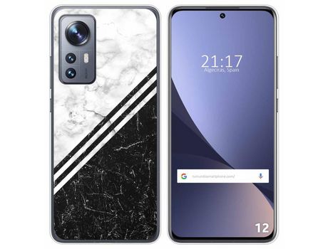 Funda para Xiaomi 12 / 12X 5G TUMUNDOSMARTPHONE Dibujos Mármol 01 Multicolor