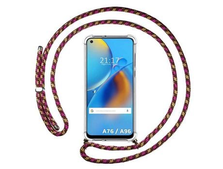 Funda para Oppo A76 / A96 TUMUNDOSMARTPHONE Colgante Rosa