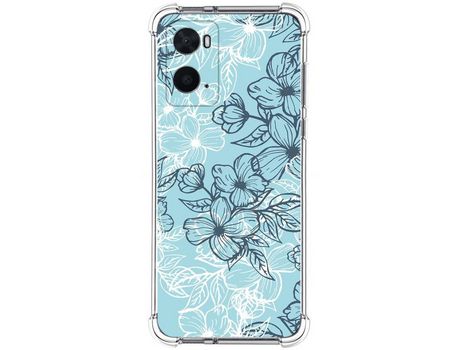 Funda para Oppo A76 / A96 TUMUNDOSMARTPHONE Dibujos Antigolpes Flores 03 Multicolor
