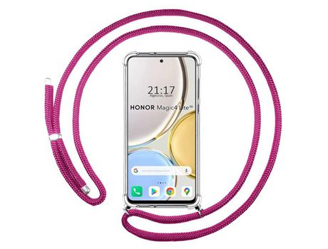 Funda para Huawei Honor Magic 4 Lite TUMUNDOSMARTPHONE Colgante Rosa