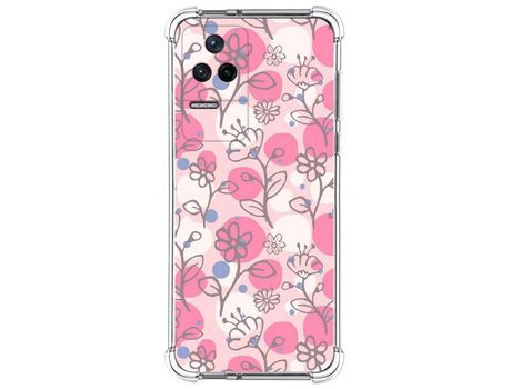 Funda para Xiaomi Poco F4 5G TUMUNDOSMARTPHONE Dibujos Antigolpes Flores 07 Multicolor