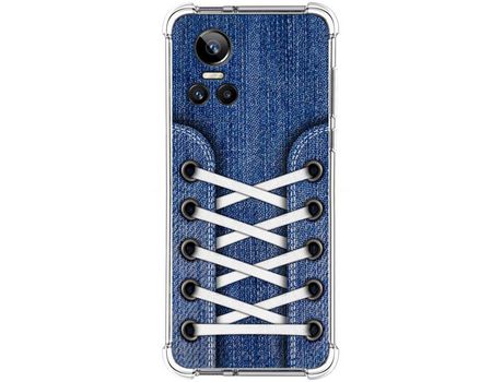 Funda para Realme GT Neo 3 5G TUMUNDOSMARTPHONE Dibujos Antigolpes Zapatillas 01 Multicolor