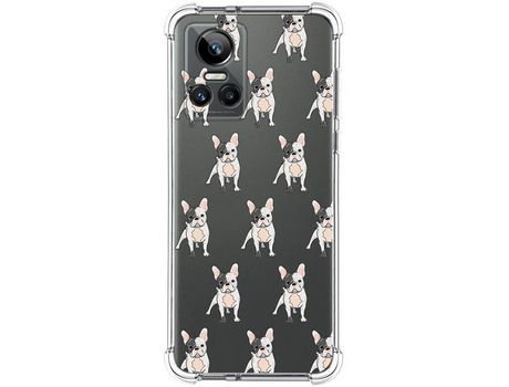 Funda para Realme GT Neo 3 5G TUMUNDOSMARTPHONE Dibujos Antigolpes Perros 12 Multicolor