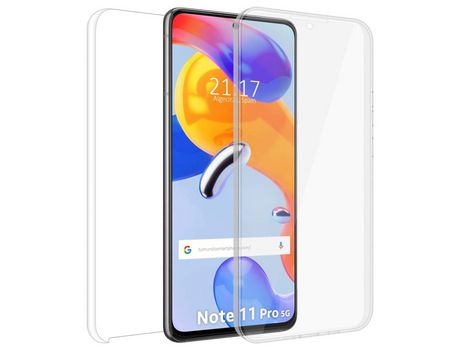 Funda para Xiaomi Redmi Note 11 Pro / 11 Pro 5G TUMUNDOSMARTPHONE 360 Transparente