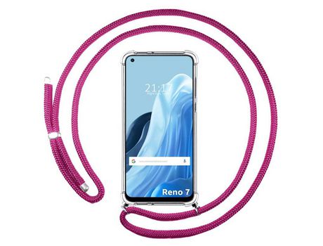 Funda para Oppo Reno 7 4G TUMUNDOSMARTPHONE Colgante Rosa