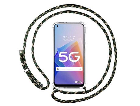 Funda para Oppo A96 5G TUMUNDOSMARTPHONE Colgante Verde