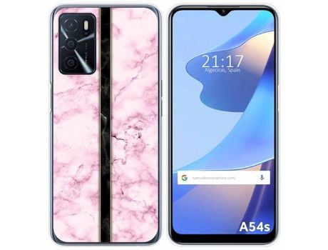 Funda para Oppo A54s TUMUNDOSMARTPHONE Dibujos Mármol 04 Multicolor