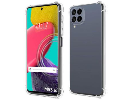 Funda para Samsung Galaxy M53 5G TUMUNDOSMARTPHONE Antigolpes Transparente