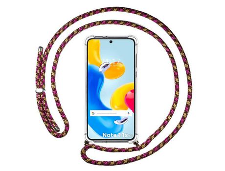 Funda para Xiaomi Redmi Note 11s 5G TUMUNDOSMARTPHONE Colgante Rosa