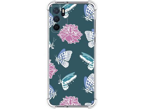 Funda para Oppo A54s TUMUNDOSMARTPHONE Dibujos Antigolpes Flores 10 Multicolor