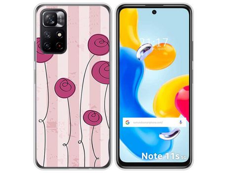 Funda para Xiaomi Redmi Note 11s 5G TUMUNDOSMARTPHONE Dibujos Flores Vintage Multicolor
