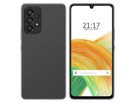 Funda para Samsung Galaxy A33 5G TUMUNDOSMARTPHONE Silicona Transparente