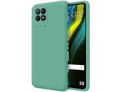 Funda para Realme Narzo 50 TUMUNDOSMARTPHONE Silicona Líquida Verde