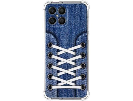 Funda para Huawei Honor X8 TUMUNDOSMARTPHONE Dibujos Antigolpes Zapatillas 01 Multicolor