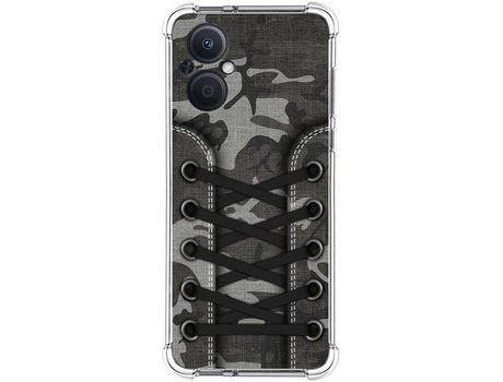 Funda para Oppo A96 5G TUMUNDOSMARTPHONE Dibujos Antigolpes Zapatillas 15 Multicolor
