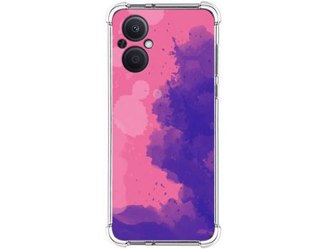 Funda para Oppo A96 5G TUMUNDOSMARTPHONE Dibujos Antigolpes Acuarela 07 Multicolor