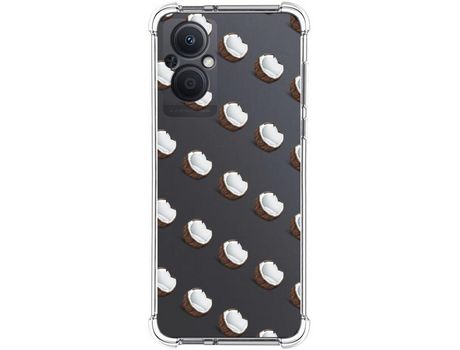 Funda para Oppo A96 5G TUMUNDOSMARTPHONE Dibujos Antigolpes Cocos Multicolor