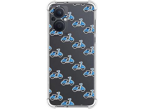 Funda para Oppo A96 5G TUMUNDOSMARTPHONE Dibujos Antigolpes Scooter Multicolor