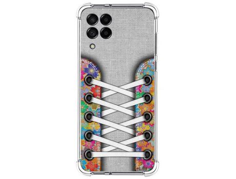 Funda para Samsung Galaxy M53 5G TUMUNDOSMARTPHONE Dibujos Antigolpes Zapatillas 04 Multicolor