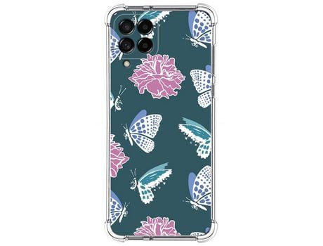 Funda para Samsung Galaxy M53 5G TUMUNDOSMARTPHONE Dibujos Antigolpes Flores 10 Multicolor