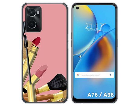 Funda para Oppo A76 / A96 TUMUNDOSMARTPHONE Dibujos Brochas Multicolor