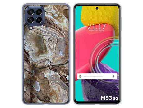 Funda para Samsung Galaxy M53 5G TUMUNDOSMARTPHONE Dibujos Mármol 14 Multicolor