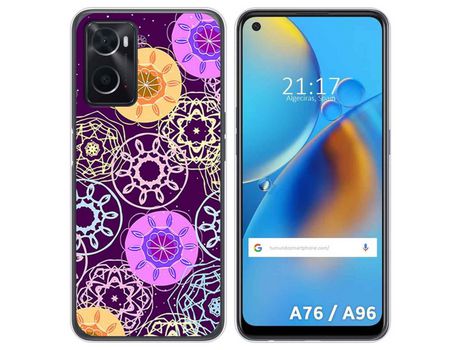 Funda para Oppo A76 / A96 TUMUNDOSMARTPHONE Dibujos Radial Multicolor