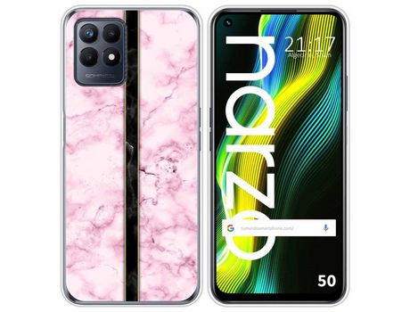 Funda para Realme Narzo 50 TUMUNDOSMARTPHONE Dibujos Mármol 04 Multicolor