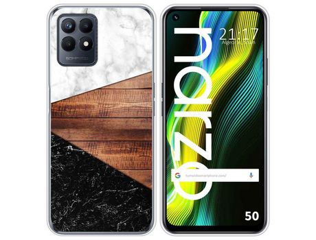 Funda para Realme Narzo 50 TUMUNDOSMARTPHONE Dibujos Mármol 11 Multicolor