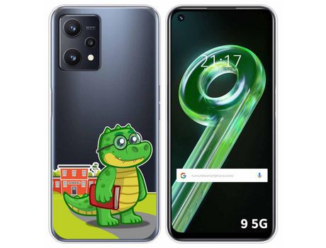 Funda para Realme 9 5G TUMUNDOSMARTPHONE Dibujos Transparente Coco Multicolor