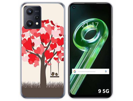 Funda para Realme 9 5G TUMUNDOSMARTPHONE Dibujos Pajaritos Multicolor