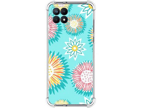 Funda para Realme Narzo 50 TUMUNDOSMARTPHONE Dibujos Antigolpes Flores 05 Multicolor