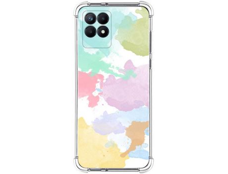 Funda para Realme Narzo 50 TUMUNDOSMARTPHONE Dibujos Antigolpes Acuarela 11 Multicolor