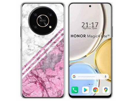 Funda para Huawei Honor Magic 4 Lite TUMUNDOSMARTPHONE Dibujos Mármol 03 Multicolor