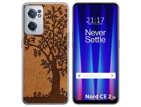 Funda para Oneplus Nord CE 2 5G TUMUNDOSMARTPHONE Dibujos Cuero 03 Multicolor