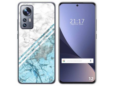 Funda para Xiaomi 12 / 12X 5G TUMUNDOSMARTPHONE Dibujos Mármol 02 Multicolor