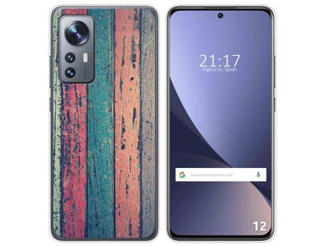 Funda para Xiaomi 12 / 12X 5G TUMUNDOSMARTPHONE Dibujos Madera 10 Multicolor