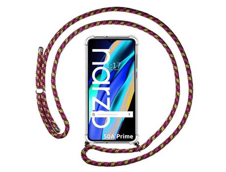 Funda para Realme Narzo 50A Prime TUMUNDOSMARTPHONE Colgante Rosa
