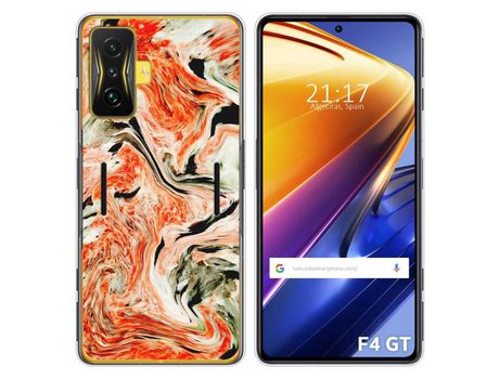 Funda para Xiaomi Poco F4 GT 5G TUMUNDOSMARTPHONE Dibujos Mármol 12 Multicolor