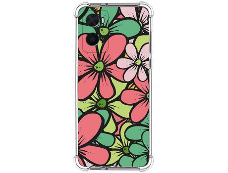 Funda para Oppo A76 / A96 TUMUNDOSMARTPHONE Dibujos Antigolpes Flores 02 Multicolor